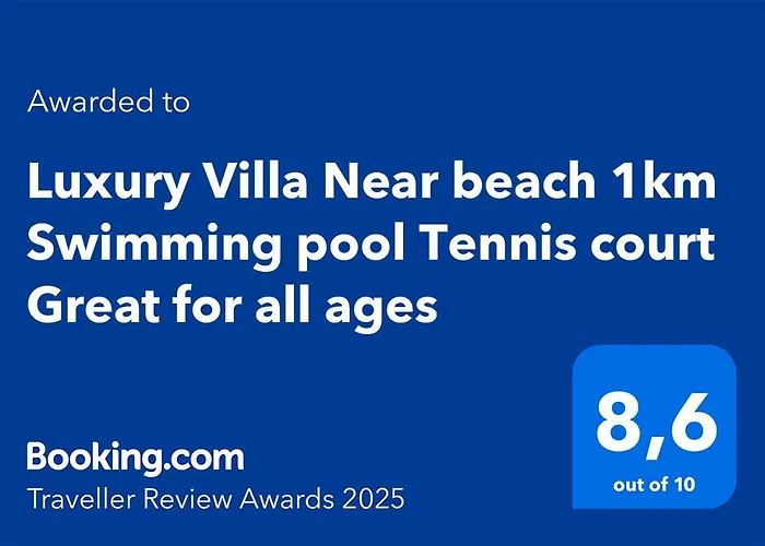 别墅 Luxury Near 1km Swimming Pool Tennis Court Great For Ages 普拉亚布兰卡